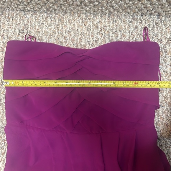 Express Strapless Chiffon Dress - Picture 8 of 10